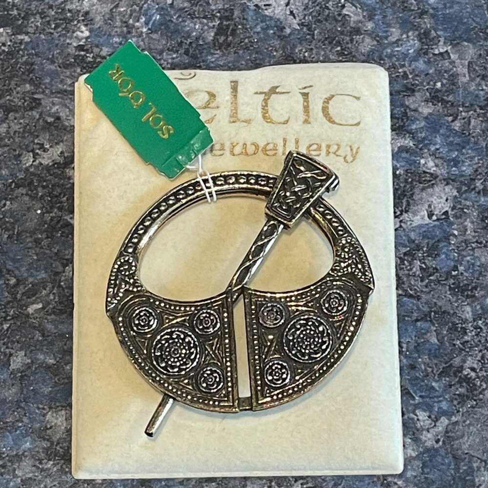 Vintage Sol d'or Celtic Pin